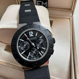 Bvlgari Aluminium Chronograph Black