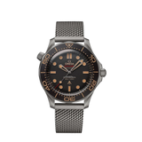 Omega Seamaster 300M Diver '007 Edition' – Black / Stainless Steel Mesh Strap