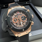 Hublot Big Bang Unico Rose / Skeleton Dial