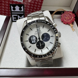 Omega Speedmaster 'Apollo 11 Anniversary Edition' – White Dial | Stainless Steel Bracelet