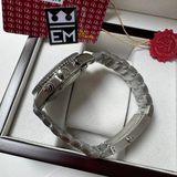 Omega Seamaster Planet Ocean Chronograph – Black & Orange | Stainless Steel Bracelet