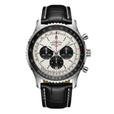 Breitling Navitimer Chronograph Stainless Steel Black/White