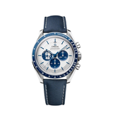 Omega Speedmaster Blue Edition – White/Blue | Chronograph 42mm